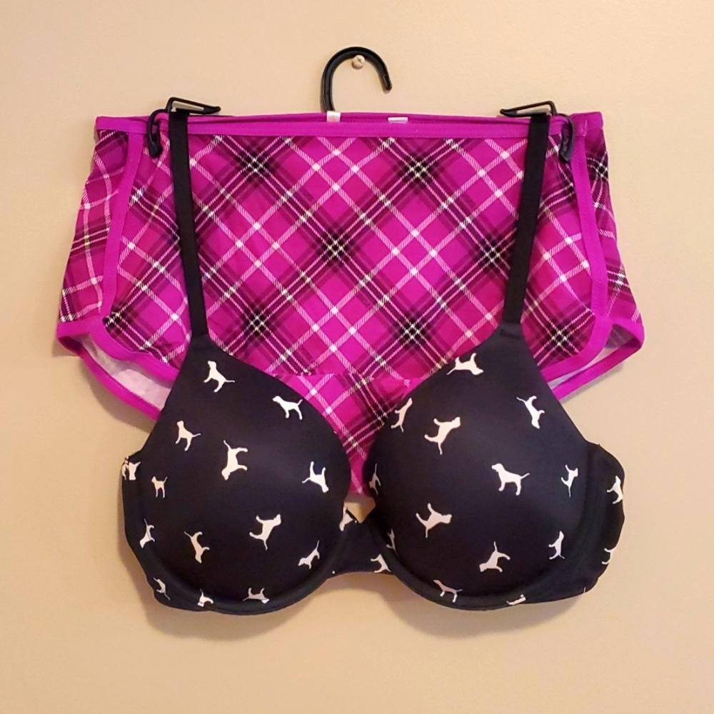Victoria's Secret Pink bra and panty set